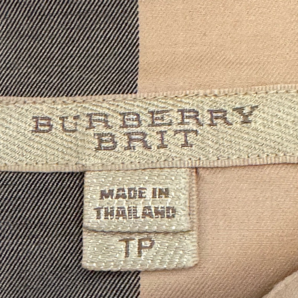 Burberry Women Stretch Cotton Shirt New Classic Check - Picture 6 of 6